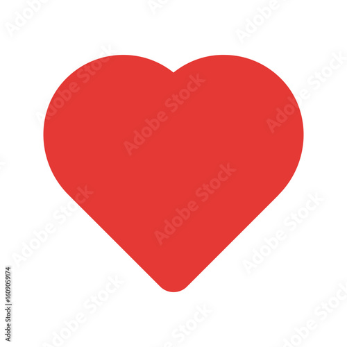 heart flat icon