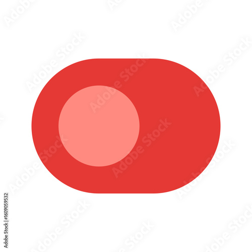 toggle button flat icon