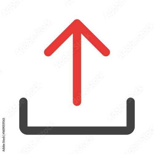 upload flat icon