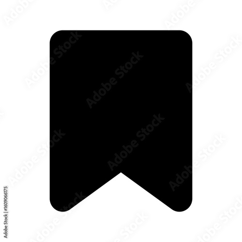 bookmark glyph icon