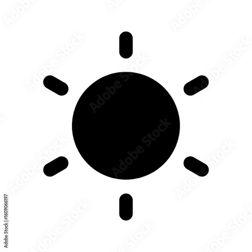 brightness glyph icon