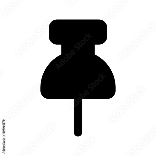 pin glyph icon