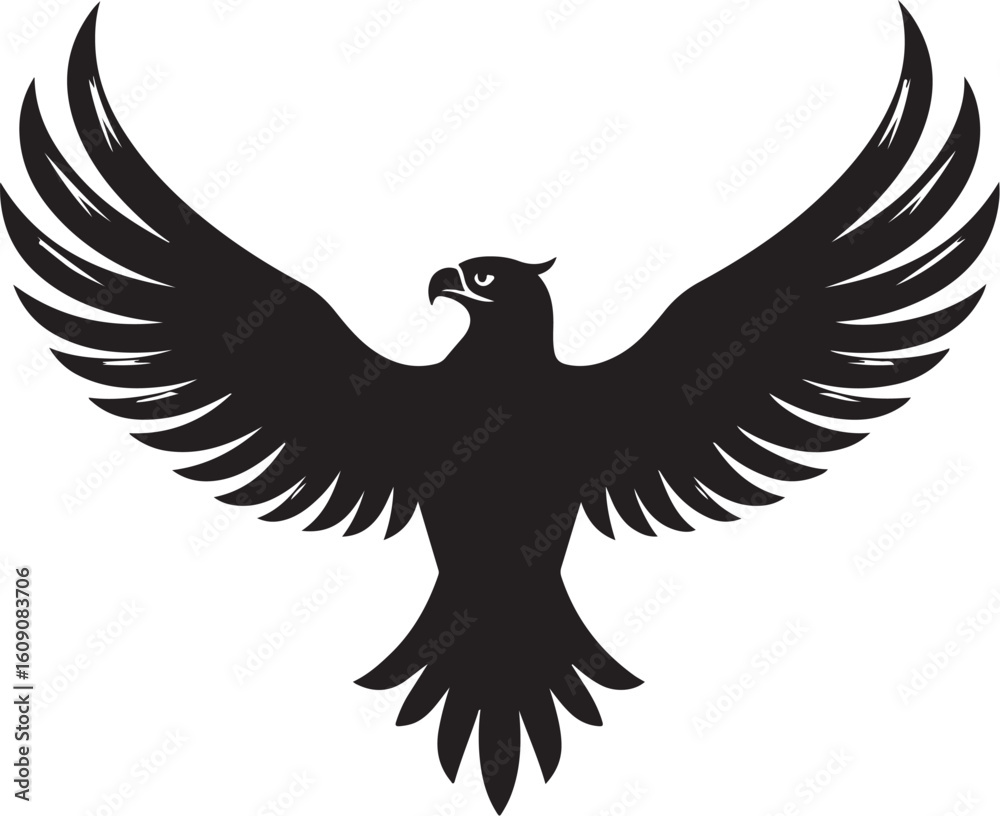 Fototapeta premium Abstract geometric shape silhouette isolated on transparent background