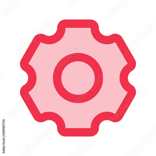 settings outline fill icon