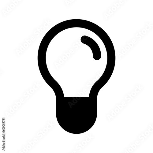 lightbulb line icon