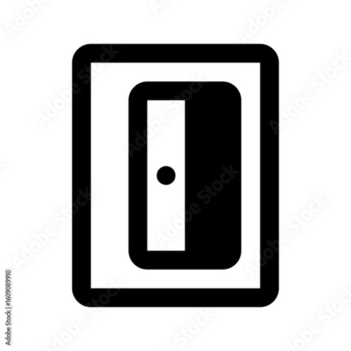 sharpener line icon