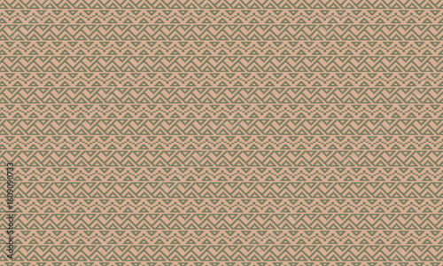 Wallpaper Mural Traditional African Seamless Pattern with Pixelated Tribal Stripes and Geometric Shapes Torontodigital.ca