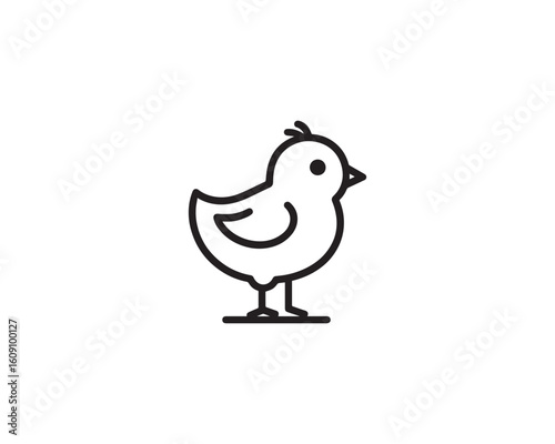 Chick icon vector design illustration.