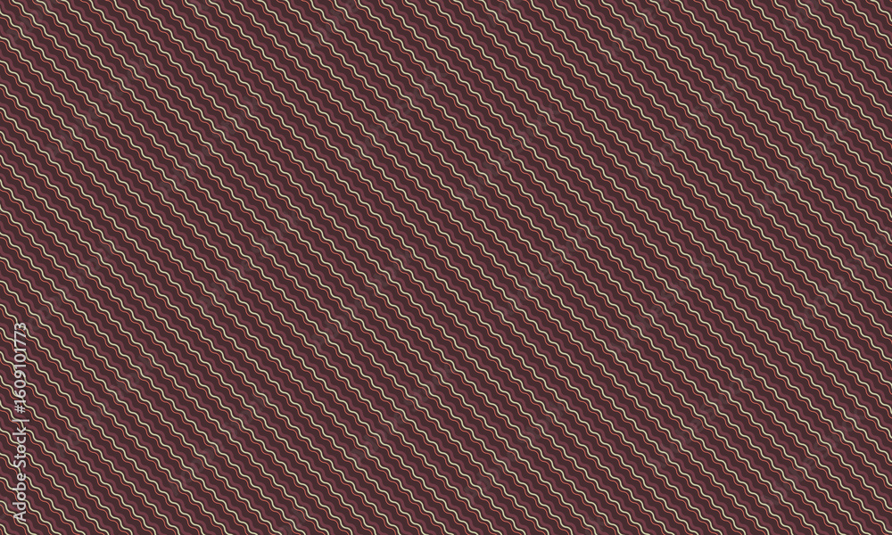 Fototapeta premium Vibrant Seamless Wavy Lines Pattern with Dynamic Repeating Flow Design