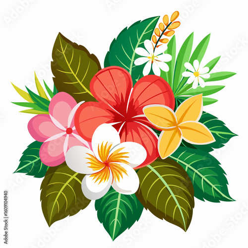 vector illustration of a flower