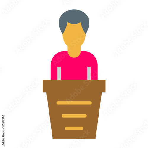 Witness Vector Design Icon Style
