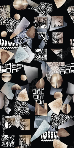 black and white fashion