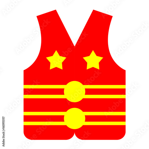 Life Vest Vector Design Icon Style
