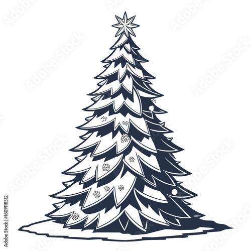Artistic crystal glass sculpture Christmas tree, a modern and unique holiday art piece.