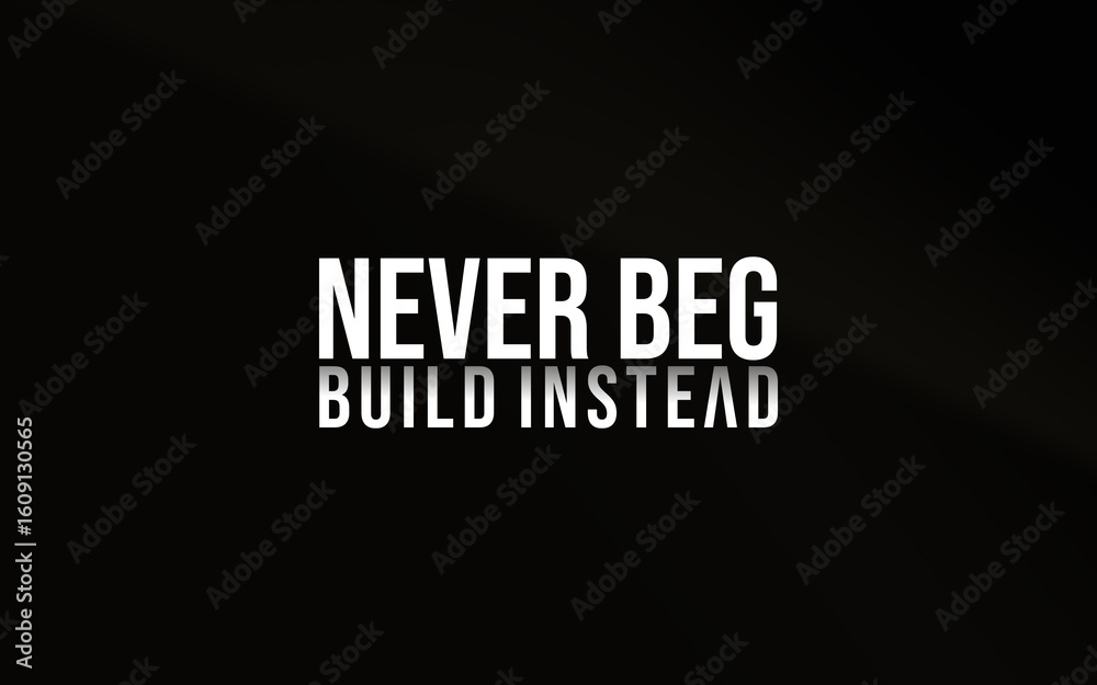 A minimalist image of the inspirational phrase A minimalist image of the inspirational phrase
