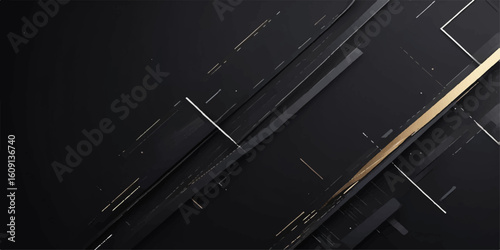 Abstract grunge black and white background with a closeup of electronic equipment like a laptop and a USB