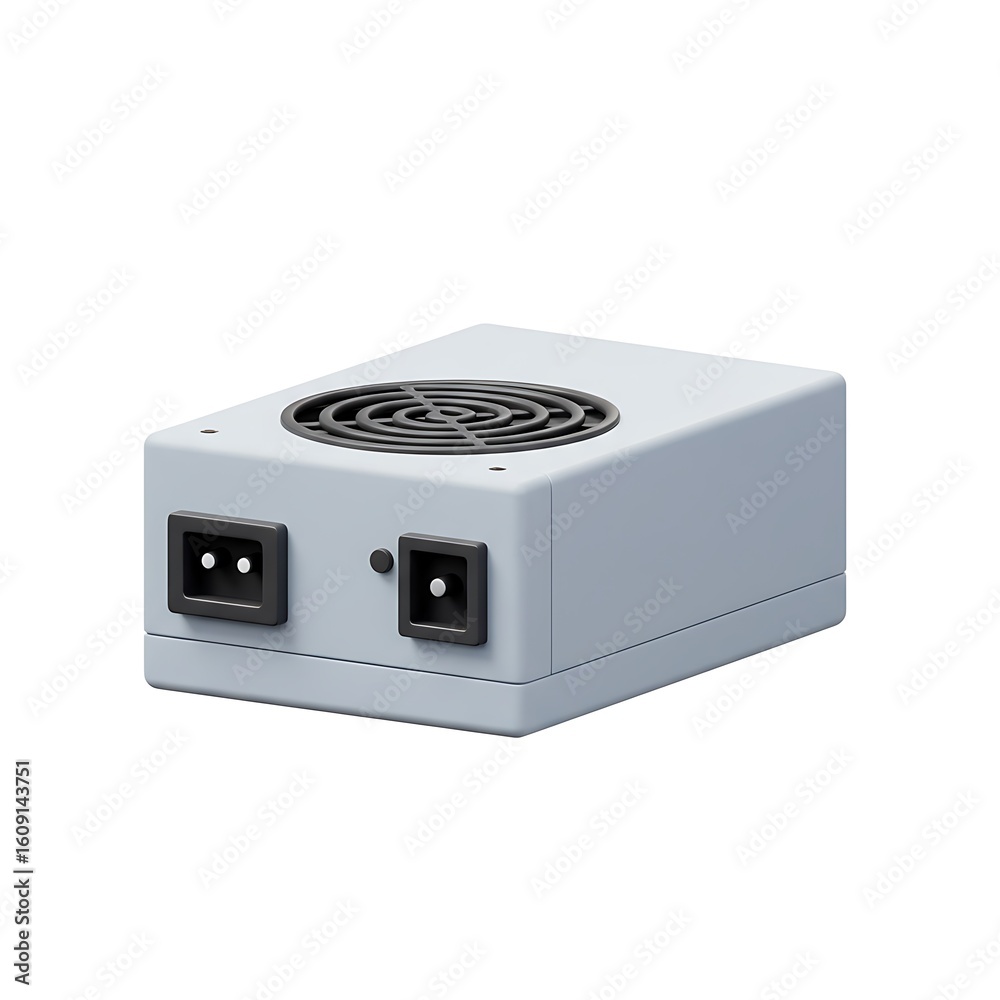 Fototapeta premium 3D Dual Port PSU Device
