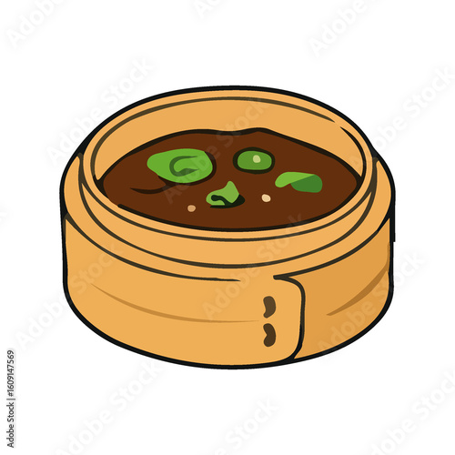 Traditional Asian Street Food Items and Cold Drinks from Around the World
