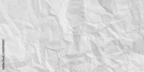 Texture of closed up paper background stock illustration. White Crumpled paper texture photo