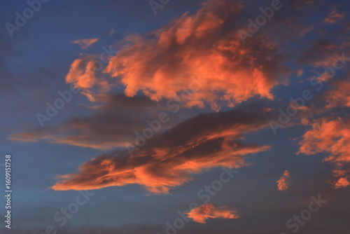 【夕焼雲】