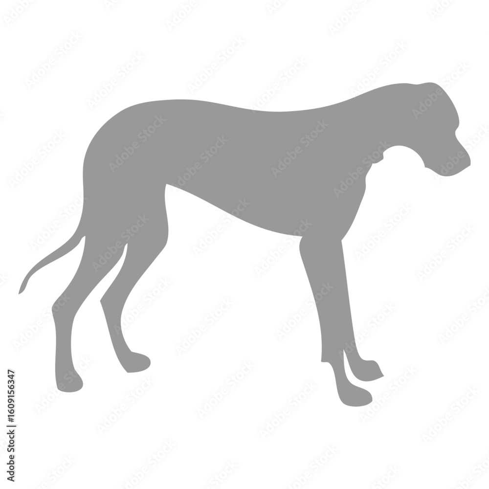 Obraz premium dog icon shadow_2