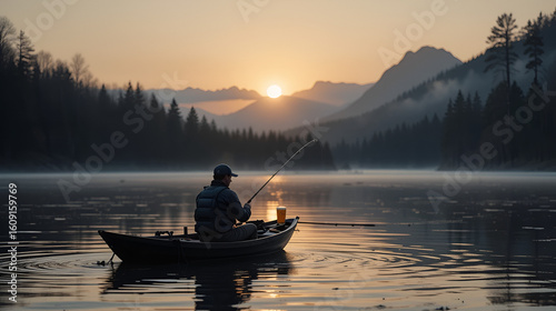 Printdon't bother me while i'm fishing unless you brougt beer
