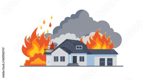 House fire safety tips and prevention methods for residential building and home emergency preparedness guide