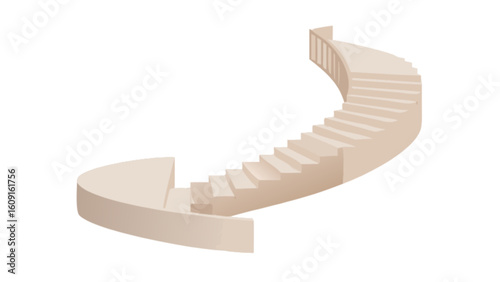 Explore architectural spiral staircase design ideas for home and building interior and exterior decor use