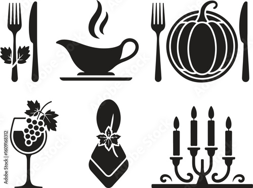 Fine Dining Cutlery Vector Pack

