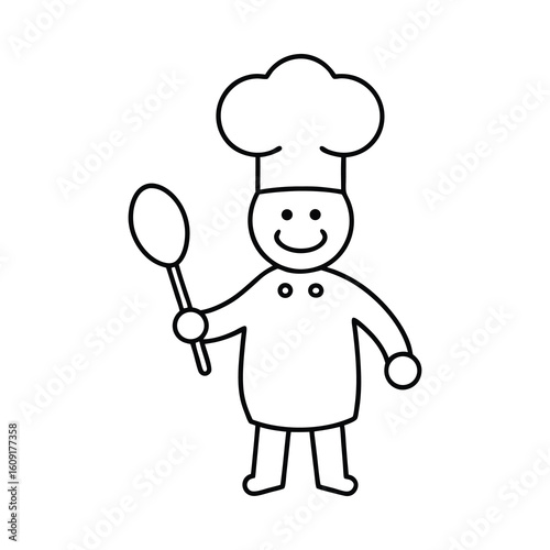 chef with a ladle