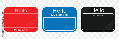 Hello Name Tag
