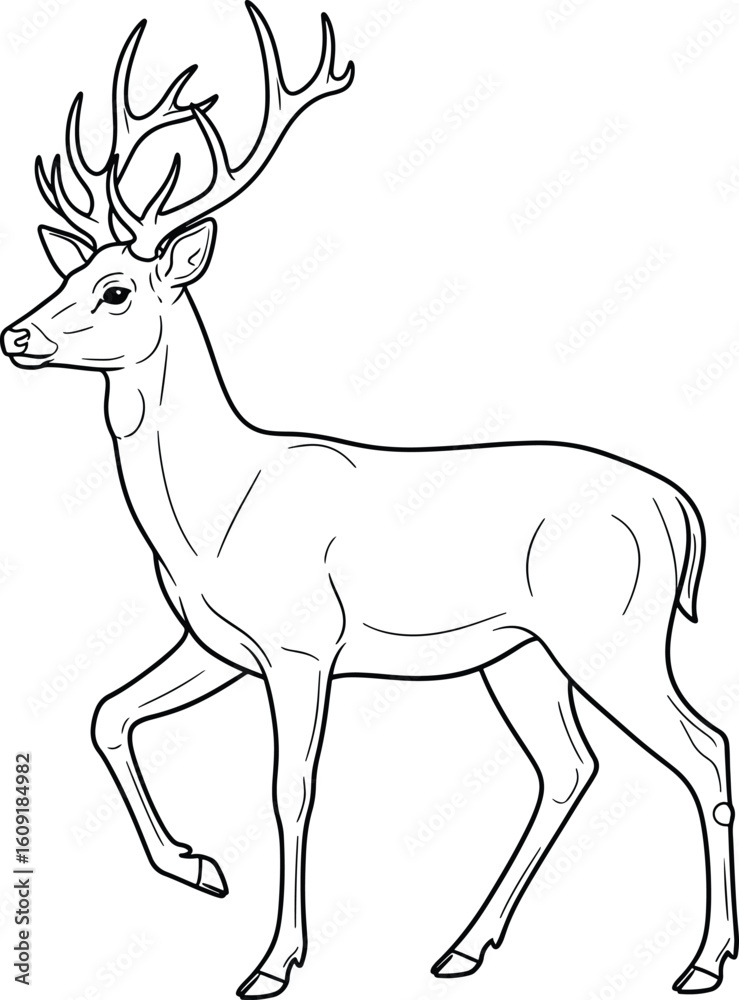 deer silhouette vector deer silhouette vector