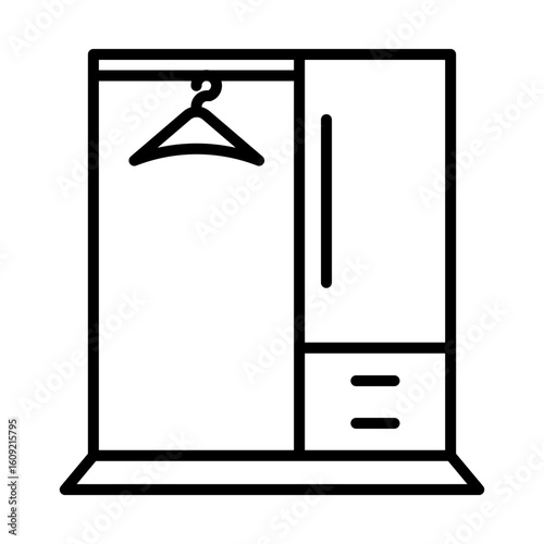 Dressing Room Icon Design
