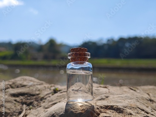 bottle of water
