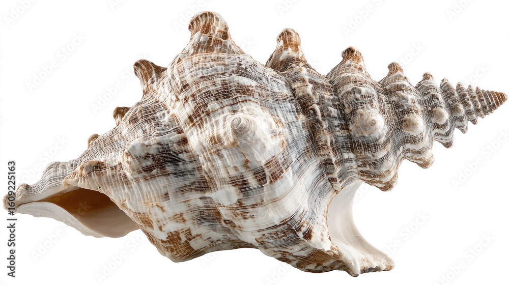 Obraz premium Detailed sea shell pattern