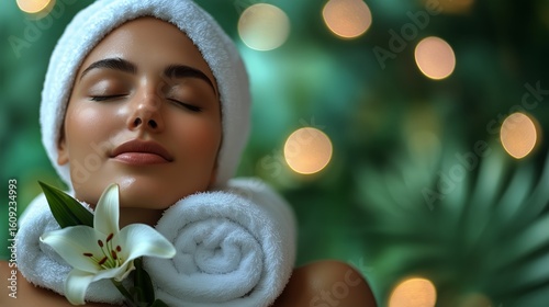 Relaxing Spa Experience With Soothing Ambiance and Natural Elements for Rejuv...