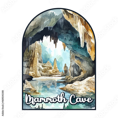 Mammoth Cave National park, Retro National park, United States of America National Park, national park service
