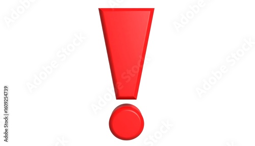 Red exclamation point graphic