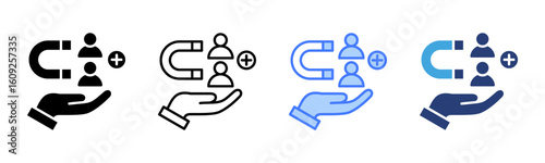 Lead icon sheet multiple style collection