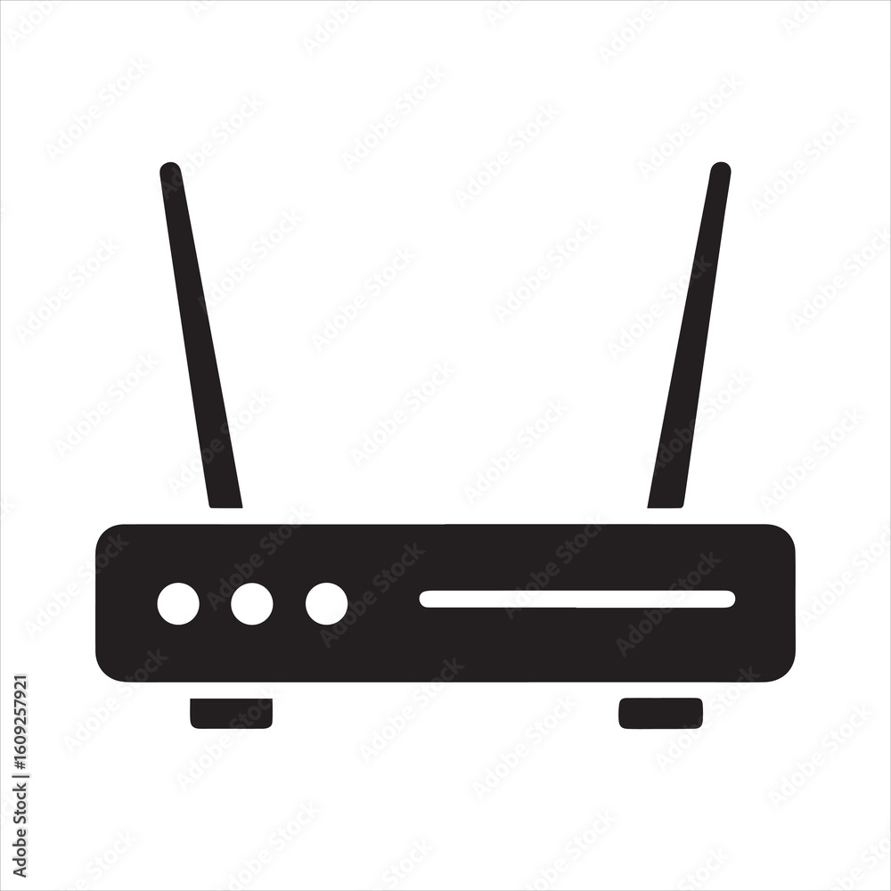 router antenna icon vector illustration router antenna icon vector illustration