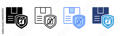 Trade Secret icon sheet multiple style collection