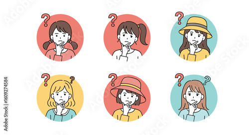 Exploring different types of people and their diverse personalities and unique characteristics shown through illustrations
