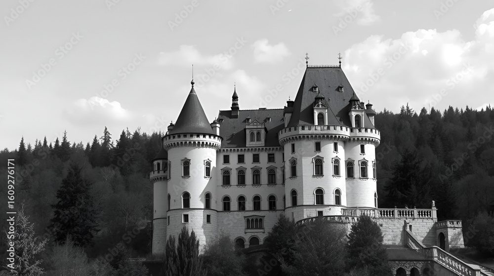 Fototapeta premium Romanis | Peles Castle