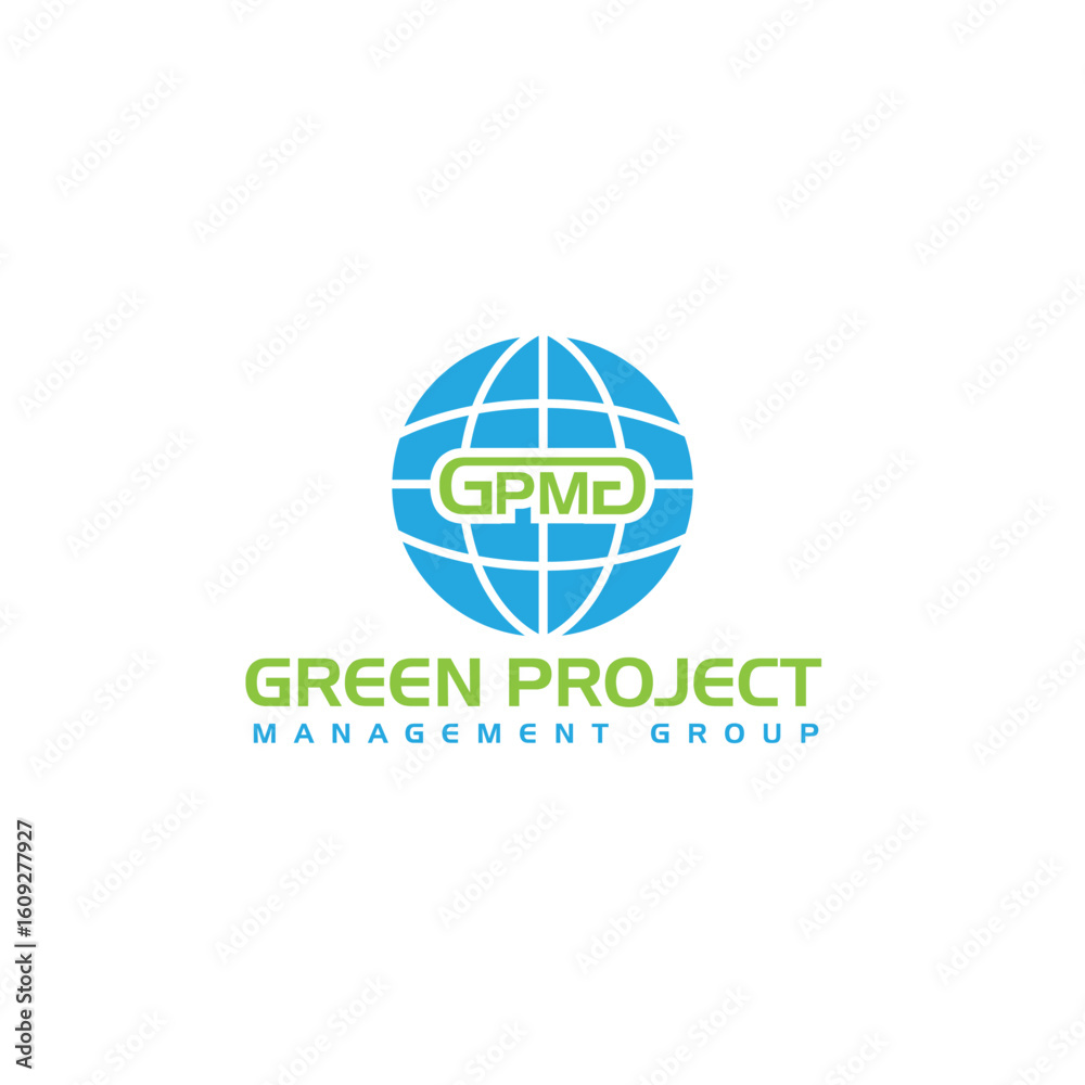 Fototapeta premium The **Global Technology logo** features sleek, modern typography with a globe and digital network elements, symbolizing innovation, worldwide connectivity, and cutting-edge tech solutions for a forwar