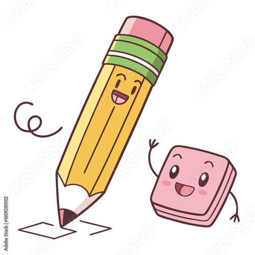 pencil with eraser