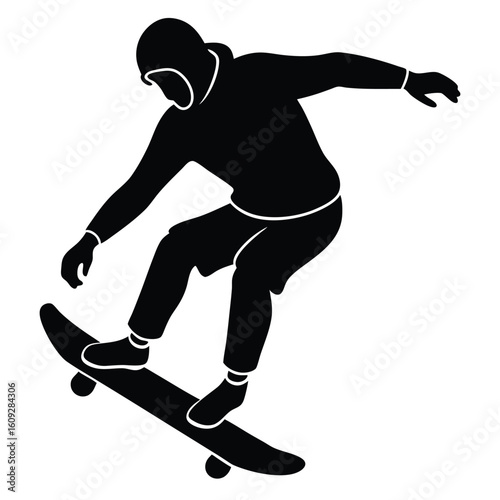 skateboard lifestyle graphic set
