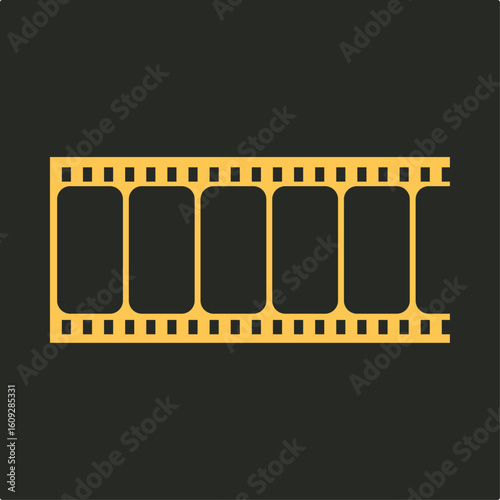 Cinema film trendy applicable important vector Illustration design handsome colorful background