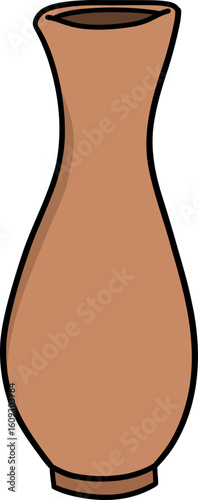 Vase en terre