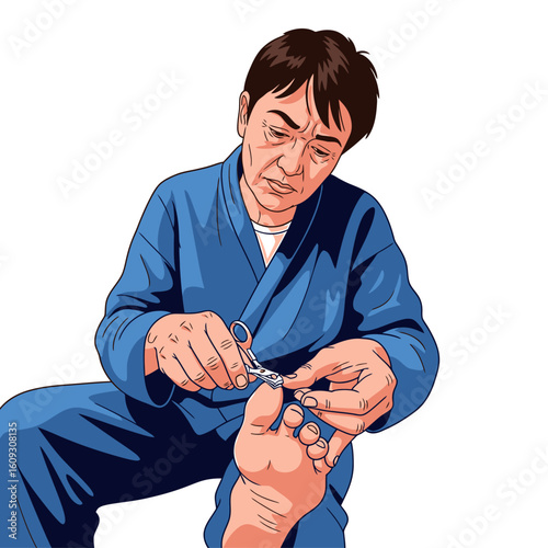 Toenail Clipping Routine Care