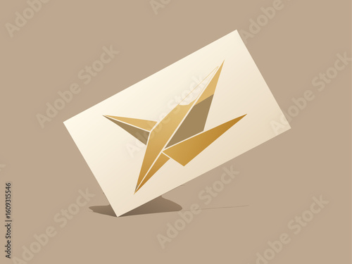 Origami Bird Logo on Business Card – Elegant Branding Mockup Free Download Origami Bird Logo on Business Card – Elegant Branding Mockup - GFXLoad